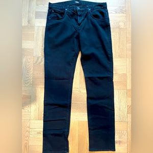 Hudson black jeans size 33
